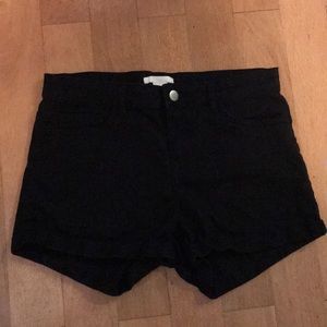 H&M black shorts US size 6